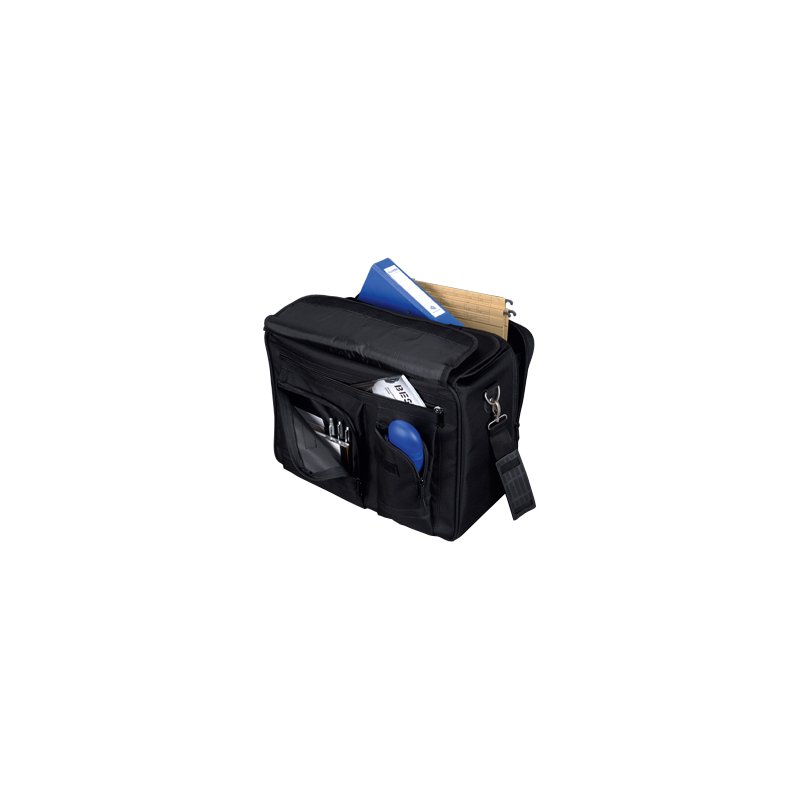 LiGHTPAK pilotenkoffertje THE FLIGHT, zwart, polyester, 46×20×34 cm